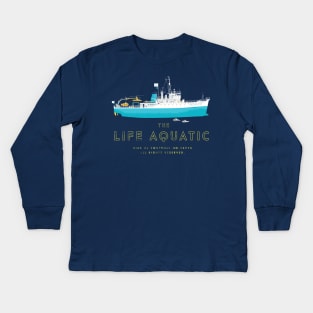 The Life Aquatic with Steve Zissou Kids Long Sleeve T-Shirt